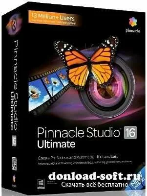 Pinnacle Studio 16 Ultimate 16.0.0.75 Final [2012,MlRus] (Официальная русская версия!) + Crack