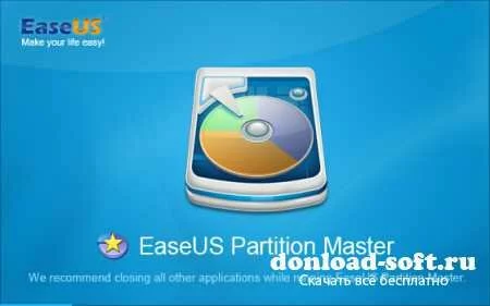 EaseUS Partition Master Unlimited Edition 9.2.2 + Rus